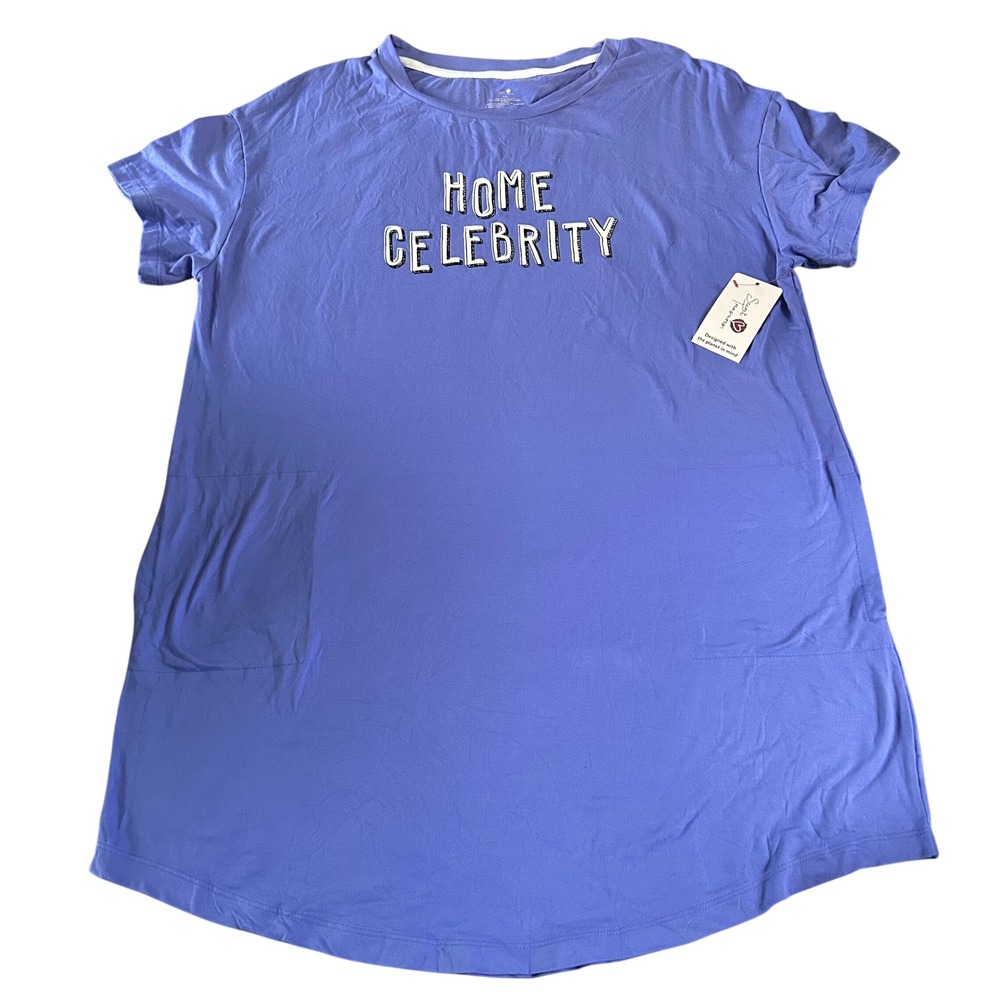 Secret Treasures "Home Celebrity" Nightgown Womens Size Small/Medium Pajamas Pjs
